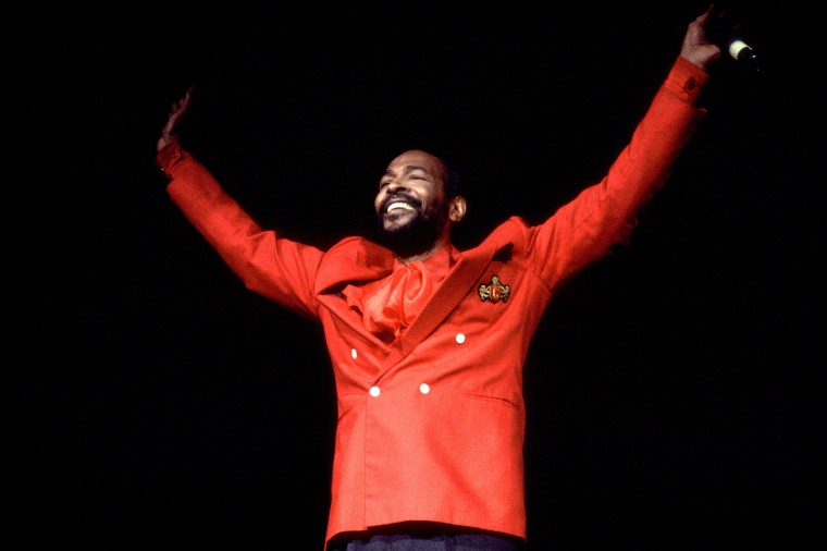 Image: Marvin Gaye performs at the Holiday Star Theater in Merrillville, Indiana, on June 10, 1983.
