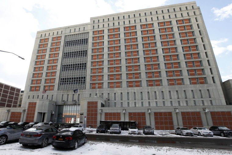 The Metropolitan Detention Center (MDC) is shown Jan. 8, 2017, in the Brooklyn borough of New York.