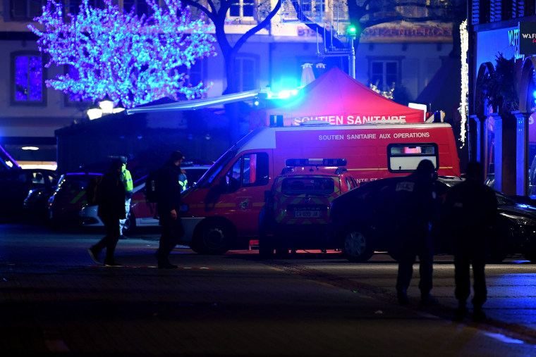 Image: Strasbourg Christmas market shooting