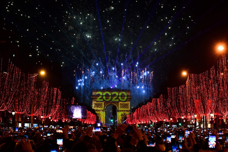 Image: FRANCE-NEW-YEAR
