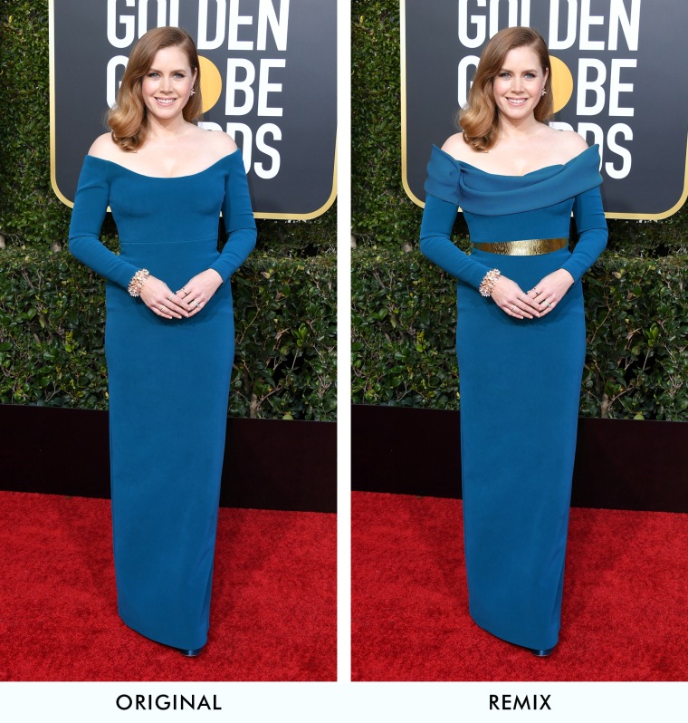 Amy Adams at the Golden Globes 2019