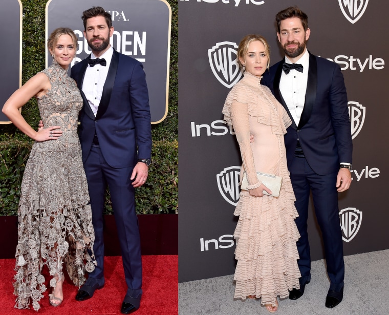 Emily blunt golden globes 2019 outlet dress