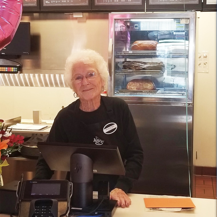 Working at Arby's is still just one of Bale's weekly activities. She also volunteers, plays golf and cherishes time with her family.