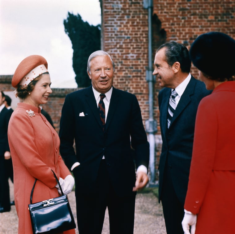 Queen Elizabeth's Gold Launer Handbag