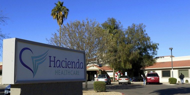 Employees of Hacienda Healthcare in Phoenix are being investigated after a woman in a vegetative state gave birth last month. 