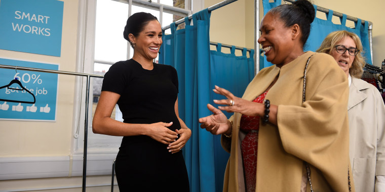 Image: Meghan, the Duchess of Sussex, visits Smart Works charity in West London