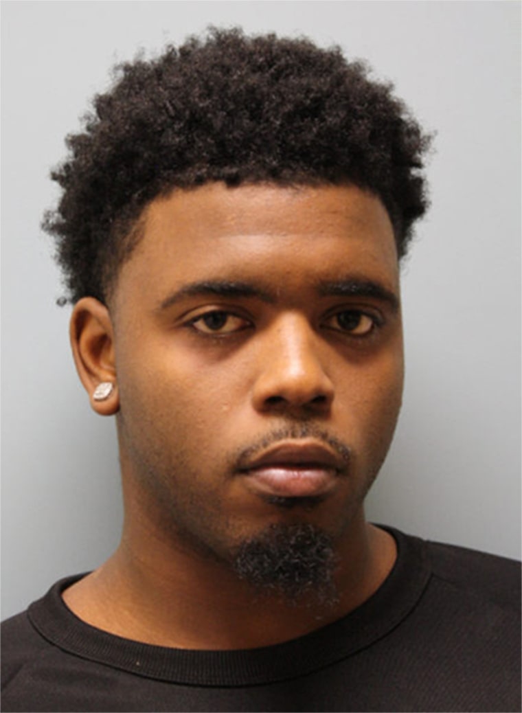 Image: Eric Black Jr. is accused of driving the car used in Jazmine Barnes' death.