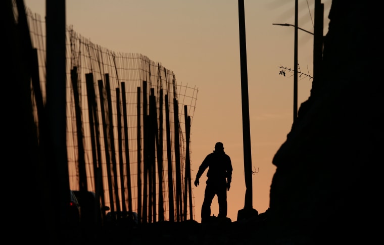 Image: ***BESTPIX*** Border Wall On US Mexico Border Continues To Be Sticking Point Driving Government Shutdown Into Its Third Week