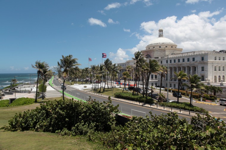 Image: FILE PHOTO: The Capitol building is seen in San Juan