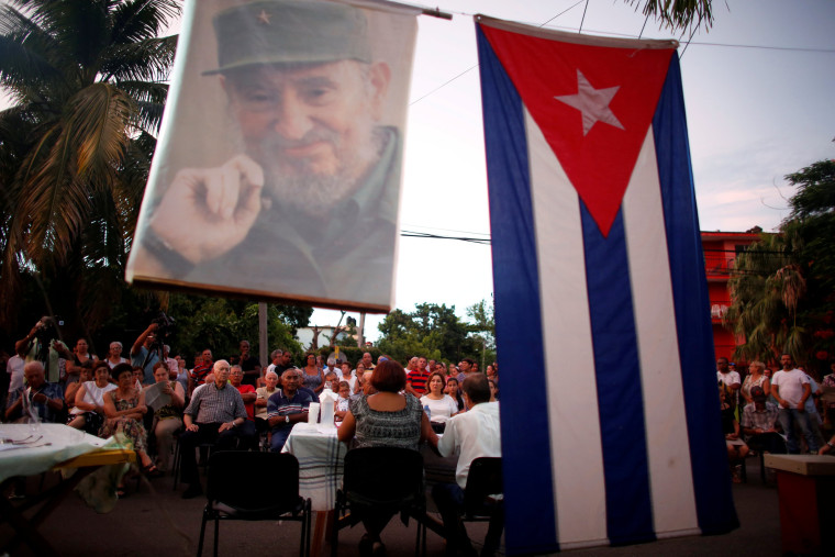 Image: FILE PHOTO: Cubans attend a public political discussion to revamp a Cold War-era constitution in Havana