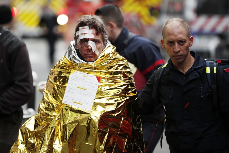 Huge explosion in Paris