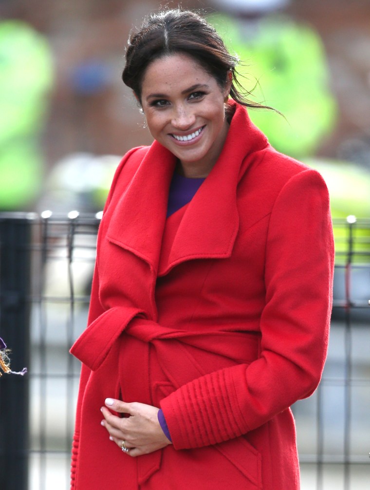 Meghan gives an update on her due date