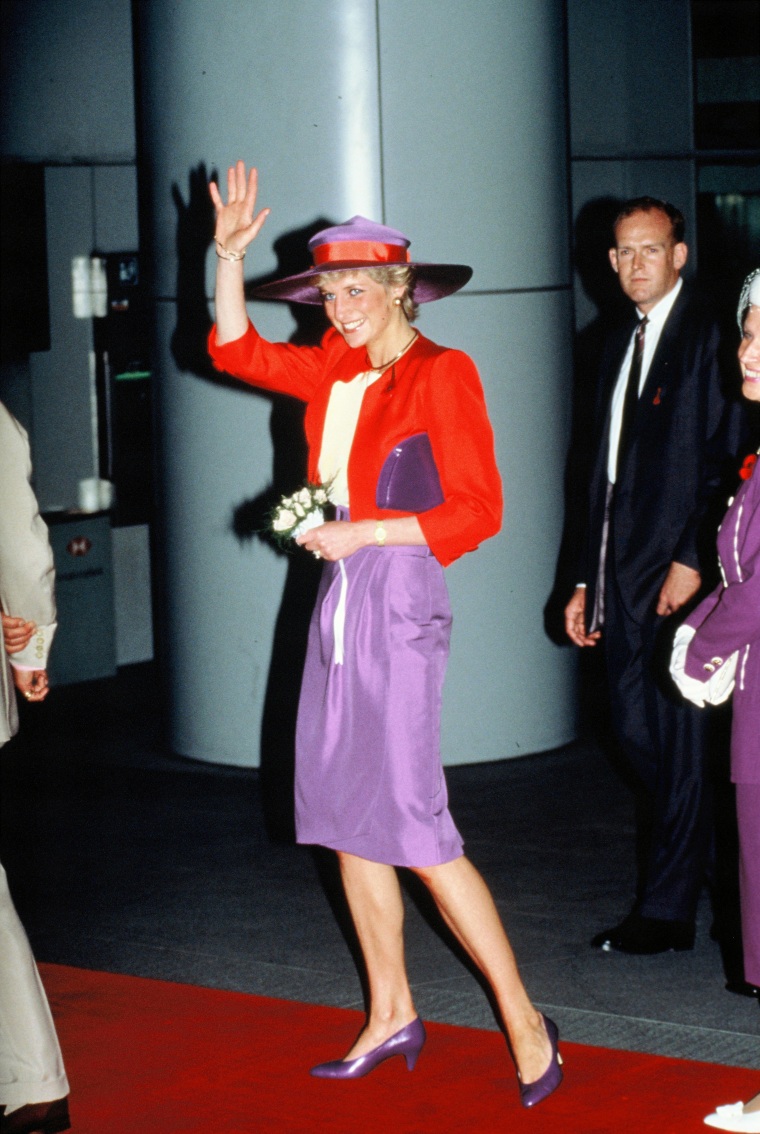 Princess Diana In Hong Kong