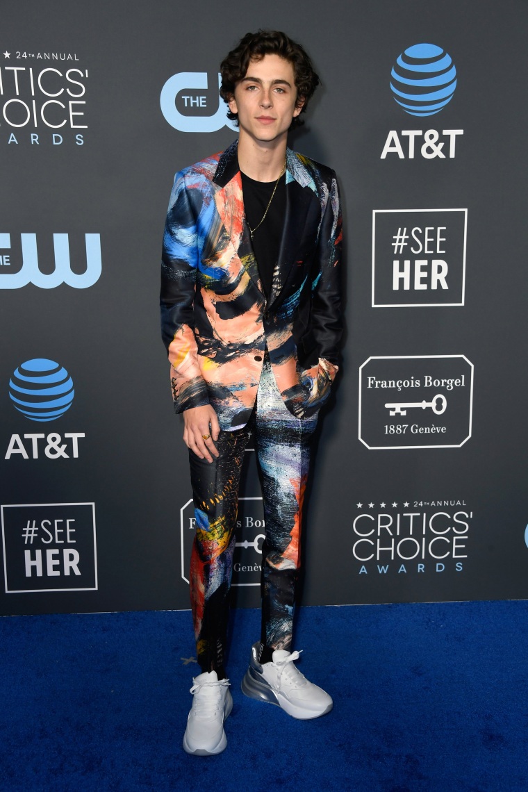 Critics' Choice Awards, Timothee Chalamet 