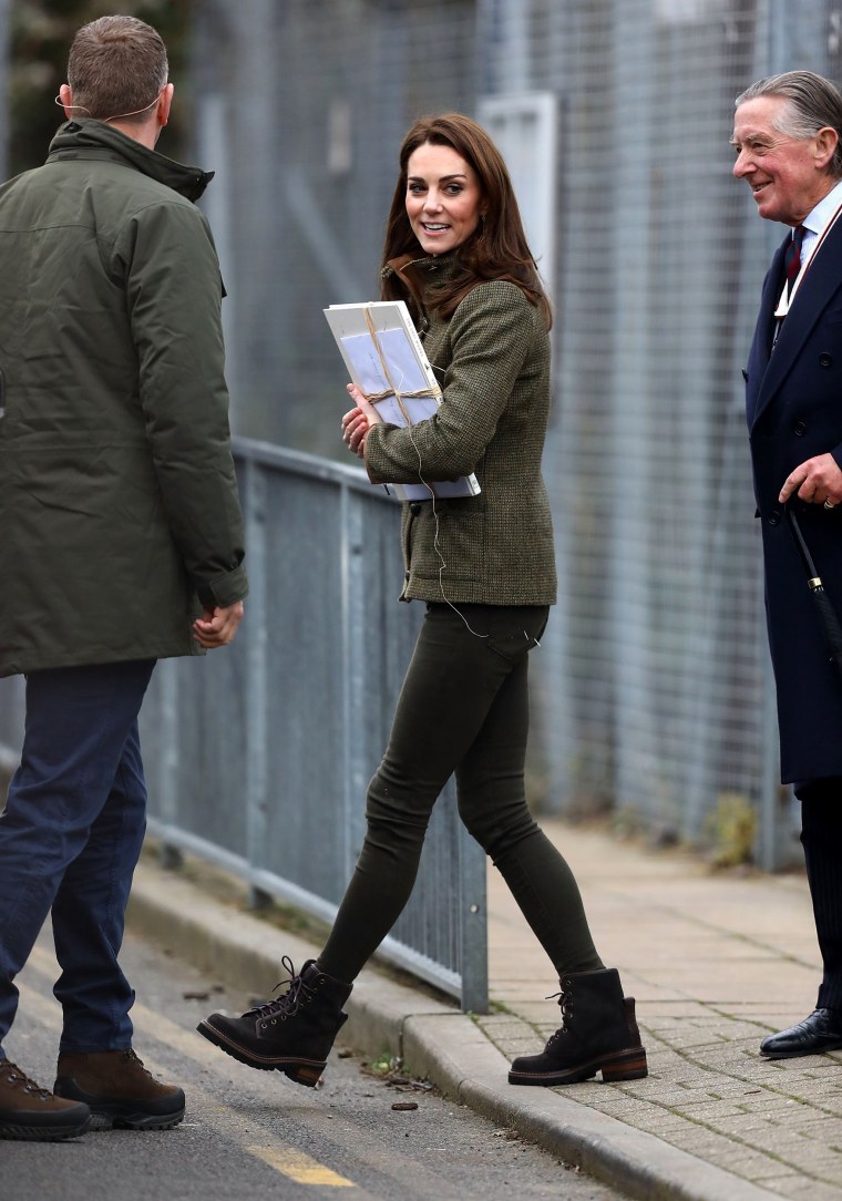 Image: The Duchess Of Cambridge Visits Islington Community Garden