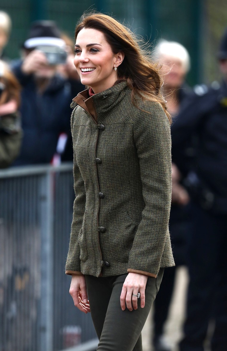 Duchess Of Cambridge Visits Islington Community Garden, Kate Middleton