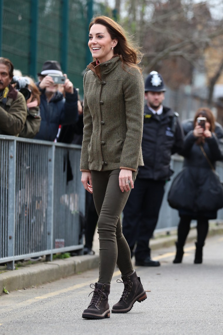 The Duchess Of Cambridge Visits Islington Community Garden