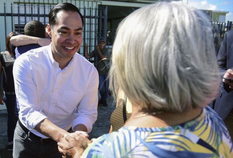 Image: Julian Castro in Puerto Rico