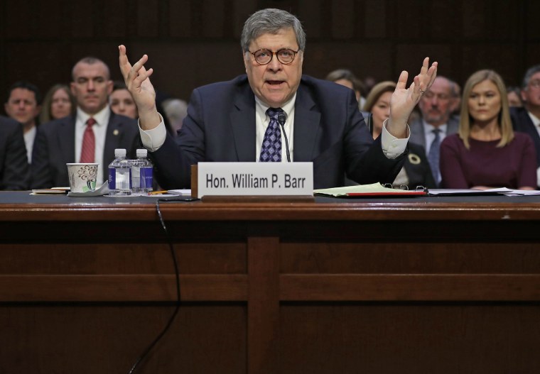 Image: Senate Holds Confirmation Hearing For Attorney General Nominee William Barr