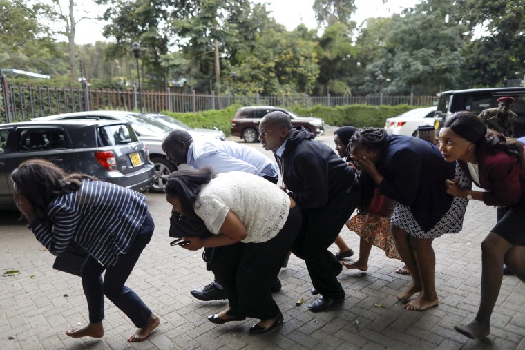 Image: Explosion and gunfire in Nairobi