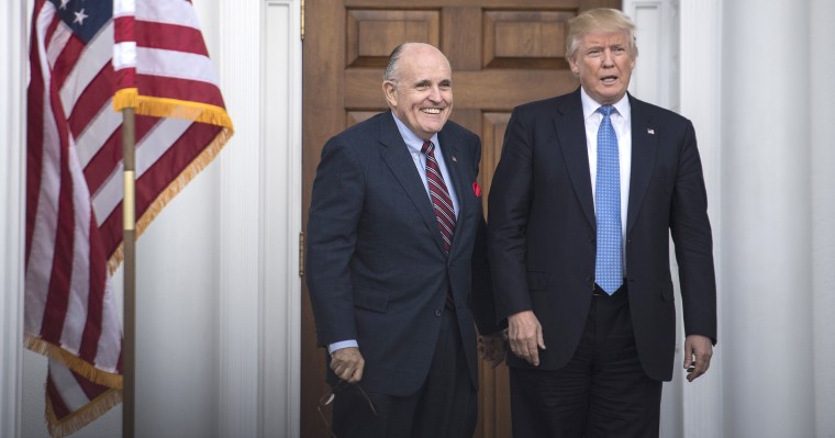 Image: Donald Trump Rudy Giuliani