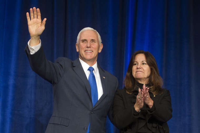 Image: Vice President Mike Pence and his wife Karen