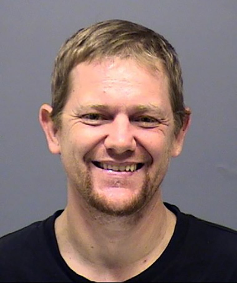 Mark Leo Gregory Gago seen in an August 2018 booking photo.