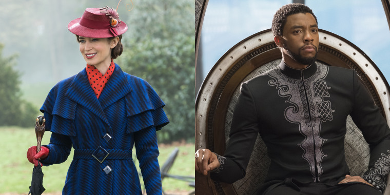 "Black Panther" and "Mary Poppins Returns"