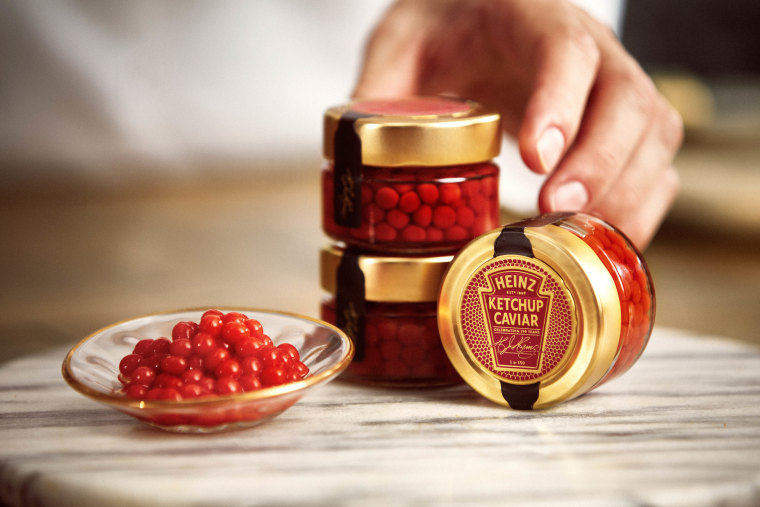 Only 150 jars of Heinz Ketchup Caviar will be released this season.