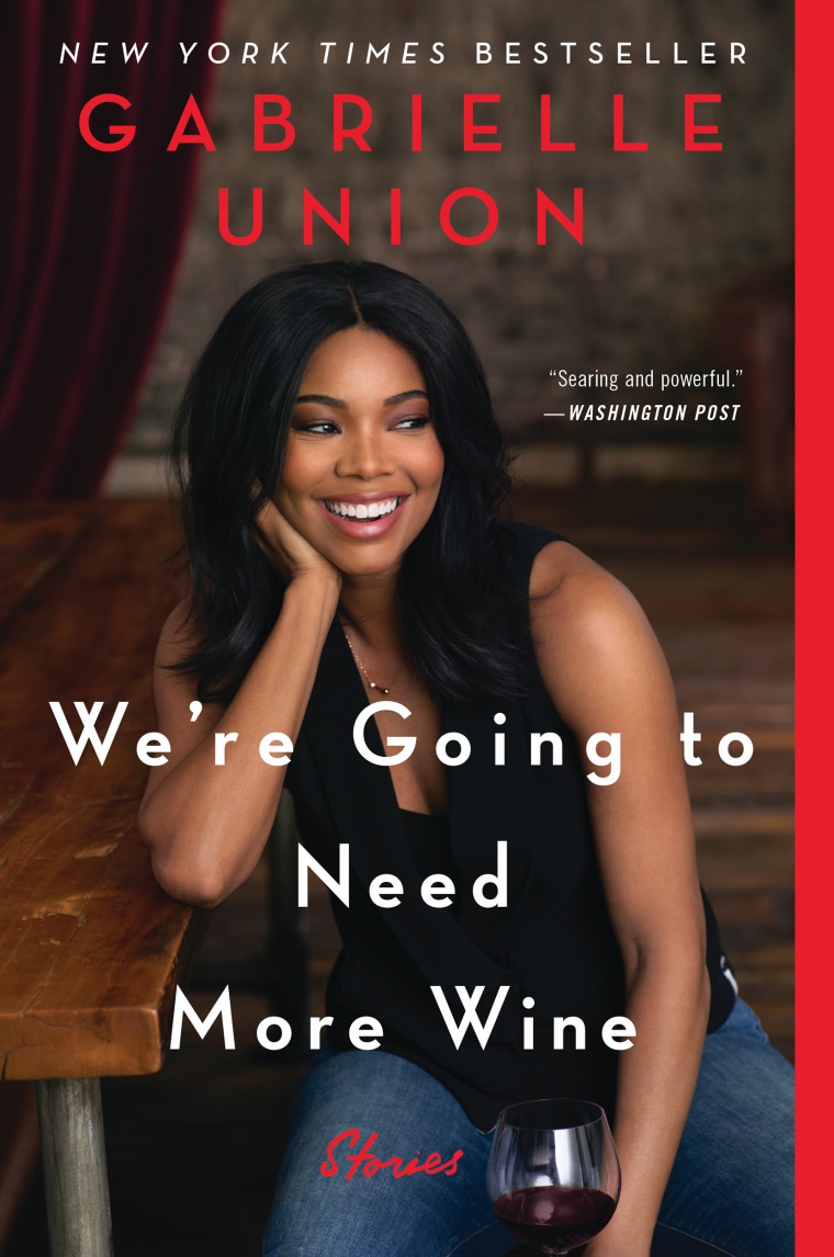 Book cover for "We're Going to Need More Wine" by Gabrielle Union