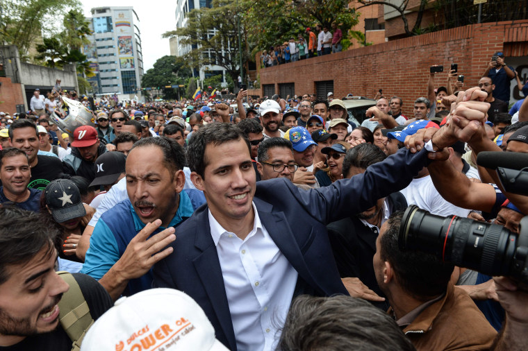 Venezuela's National Assembly head Juan Guaido