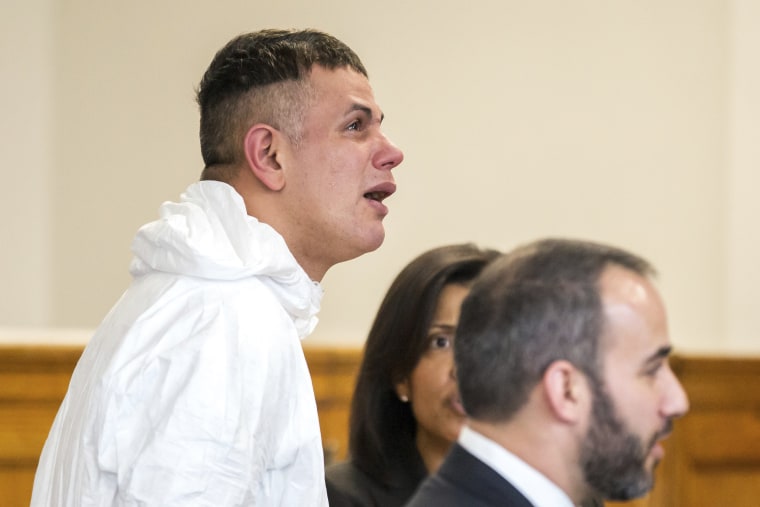 Image: Victor Pena is arraigned on kidnapping charges in Boston Municipal Court in Charlestown, Massachusetts, on Jan. 23, 2019.