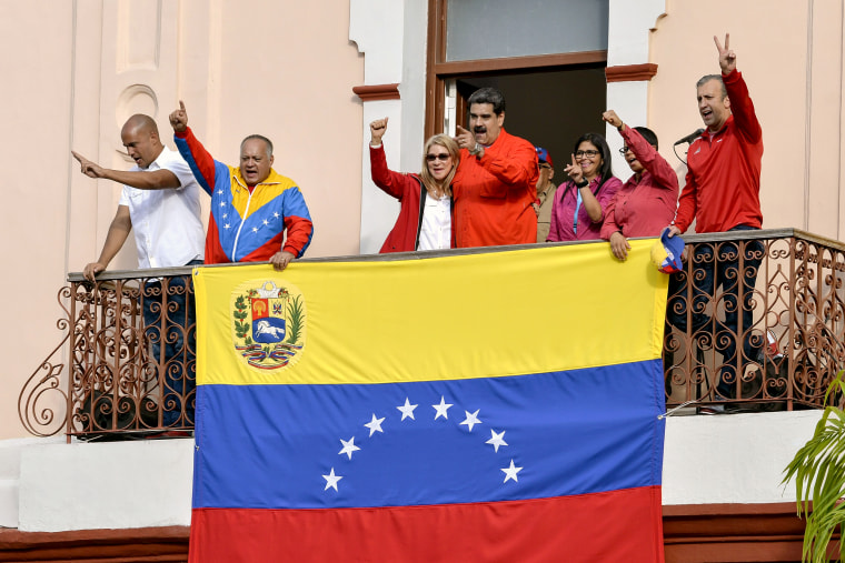 Image: VENEZUELA-US-CRISIS-DIPLOMACY-MADURO