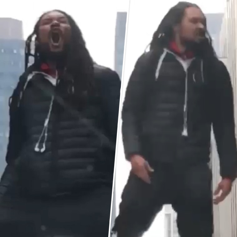 Image: A suspect wanted by the New York Police Department in connection with an assault in Midtown Manhattan on Jan. 18, 2019.
