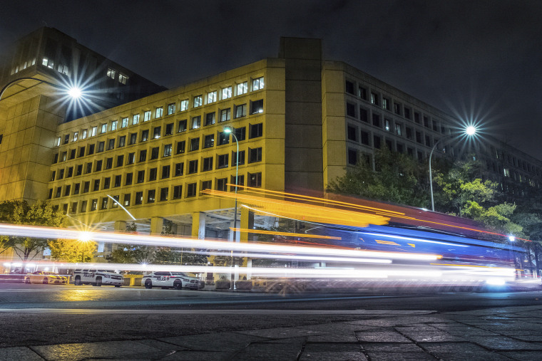 Image: The FBI headquarters in Washington on Nov. 1, 2017.