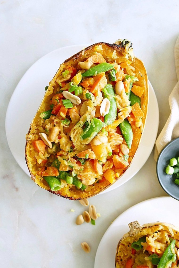 Spaghetti Squash Pad Thai