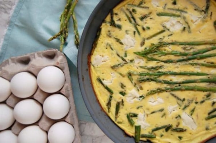 Asparagus Ricotta Frittata