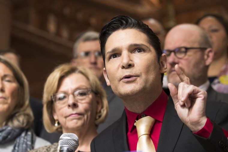 Corey Feldman And NYAHP Support Child Victims Act At New York State Capitol