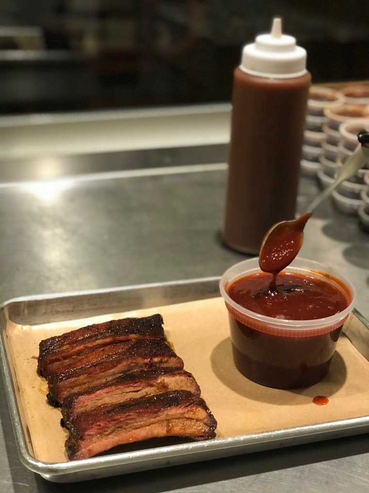 St. Louis style barbecue sauce made by Pitmaster Jason Ganahl
