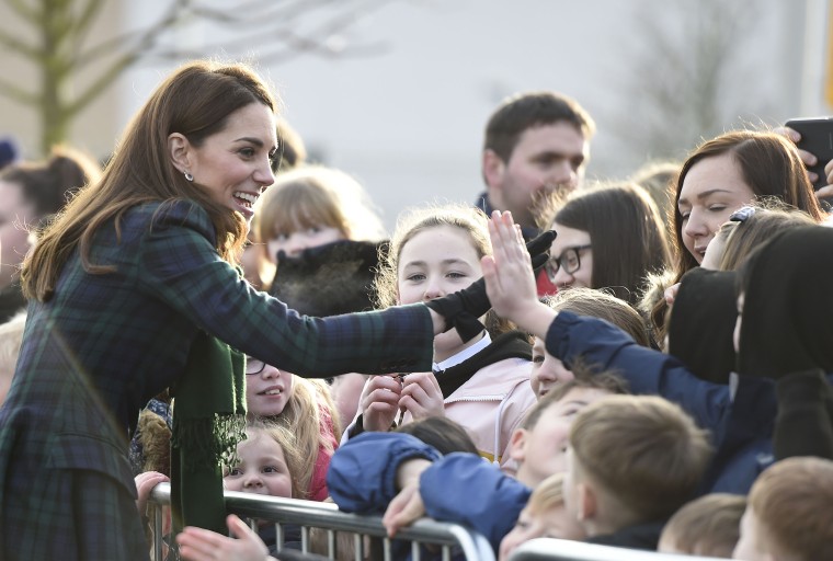 Kate Middleton had the best reaction when a little girl touched her hair