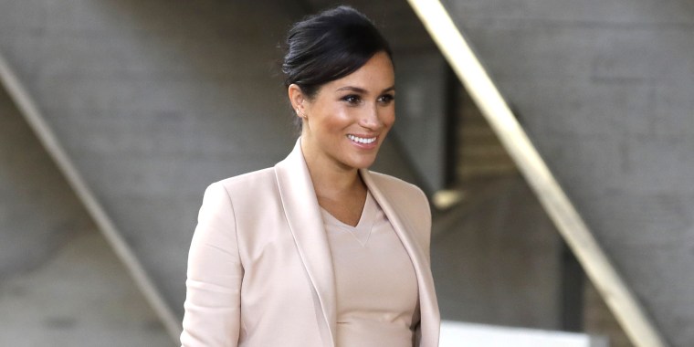 Meghan Markle low bun