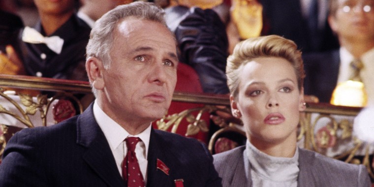 Brigitte Nielsen as Ludmilla Drago in the 1985 movie "Rocky IV"