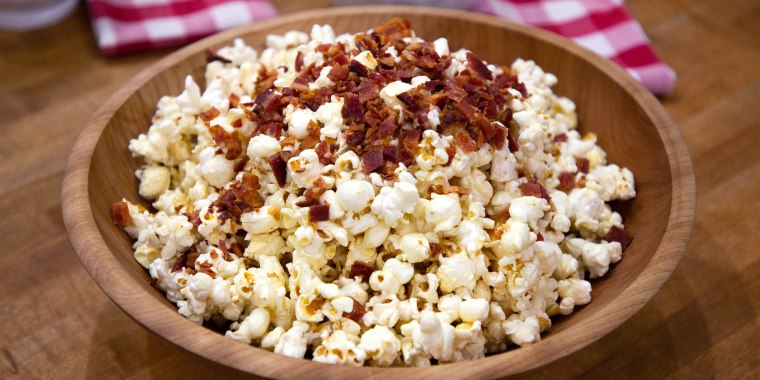 Jocelyn Delk-Adams' Bacon-Buttered Popcorn + Easy Pizza Rolls