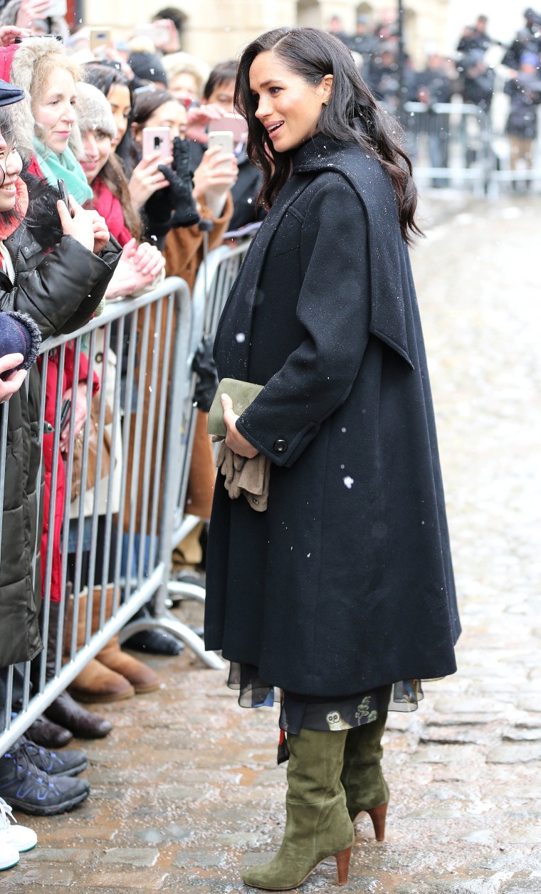 Image: Britain's Prince Harry, Duke of Sussex and Meghan, Duchess of Sussex visit Bristol