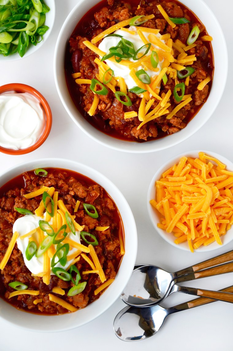 Kelly Senyei's Slow-Cooker Chicken Chili