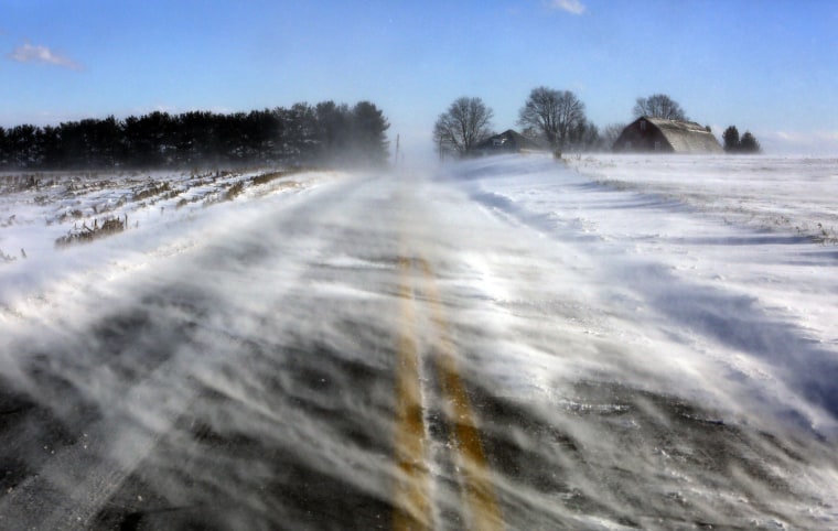 Image: Drifting Snow, Extreme Weather