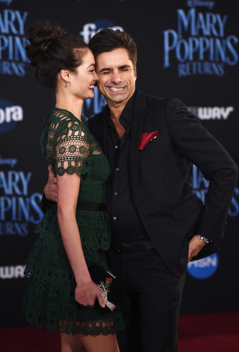 John Stamos and wife Caitlin McHugh