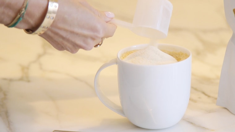 A scoop of protein powder in your coffee can instantly transform it into a nutritious barista-worthy espresso drink!