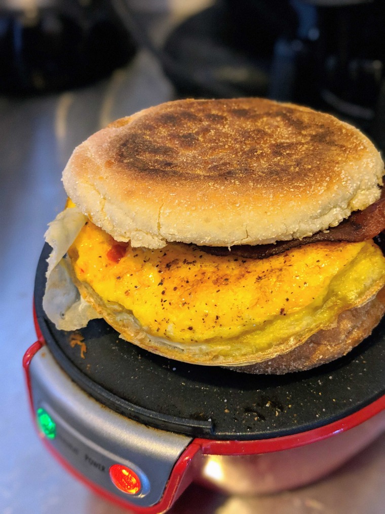 This $25 breakfast sandwich maker has made my mornings a breeze