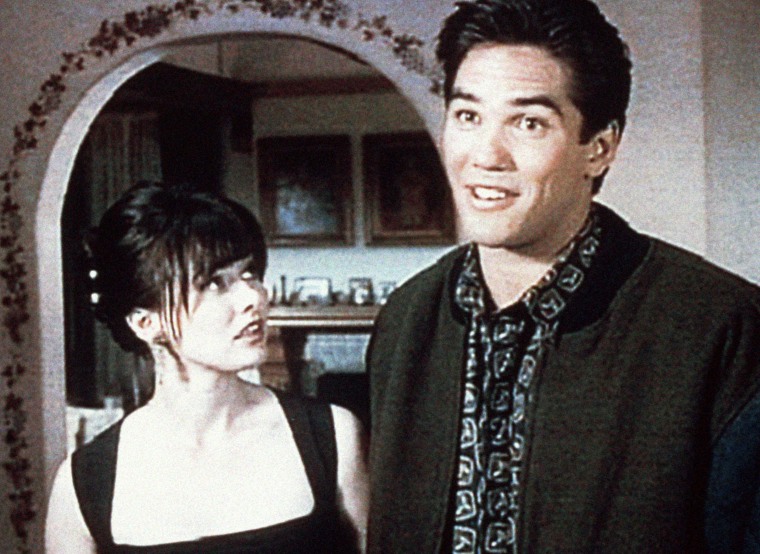 BEVERLY HILLS 90210, (from left): Shannen Doherty, Dean Cain, (Season 3), 1990-2000. (C) Aaron Spellin